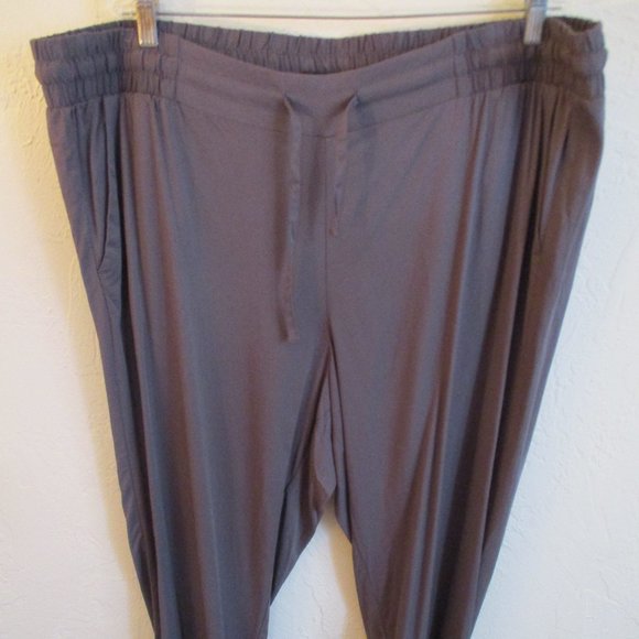 TORRID RELAXED TAPER STRETCH CHALLIS HIGH-RISE TIE-FRONT PANT Size 3X NWT - Picture 2 of 7
